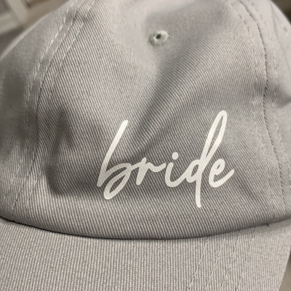 Bride baseball cap - Picture 3 of 3